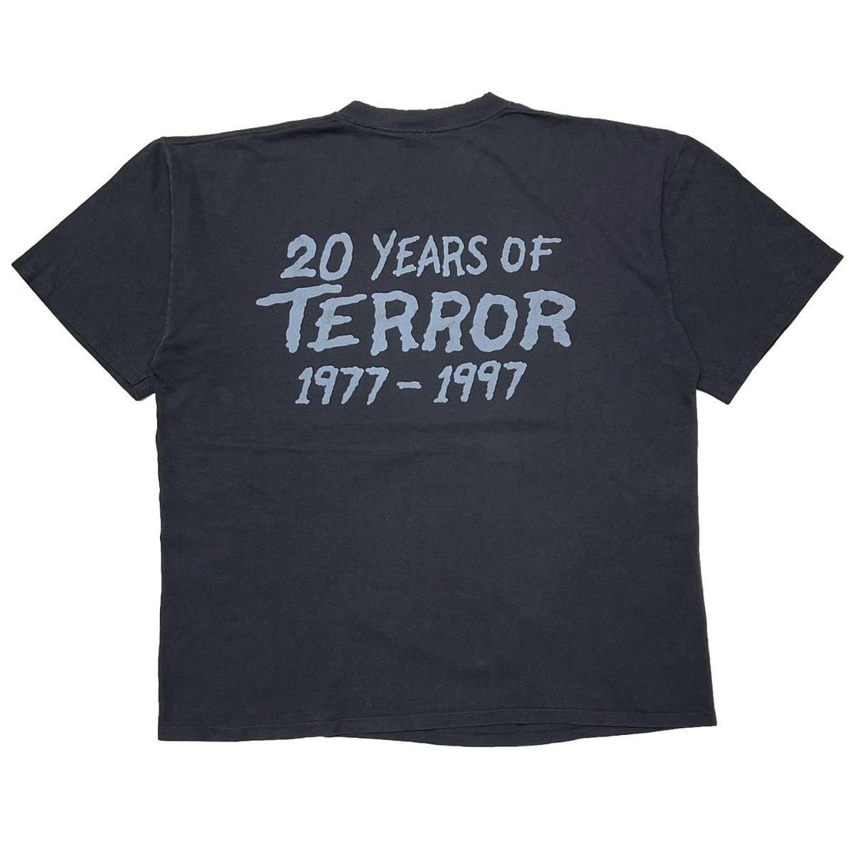 MISFITS 20 YEARS OF TERROR 1977-1997 BLACK FITS