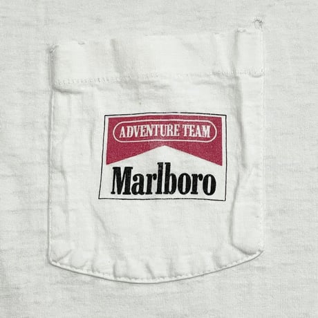 Marlboro LIZARD ADVENTURE TEAM MAP POCKET TEE WHITE XL 2
