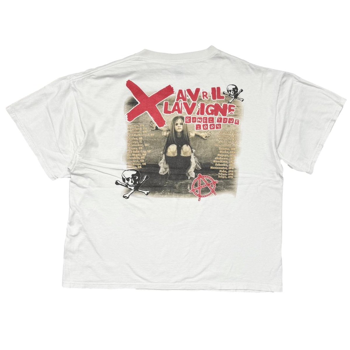 AVRIL LAVIGNE BONEZ TOUR 2000 DELTA XL 9168 | g