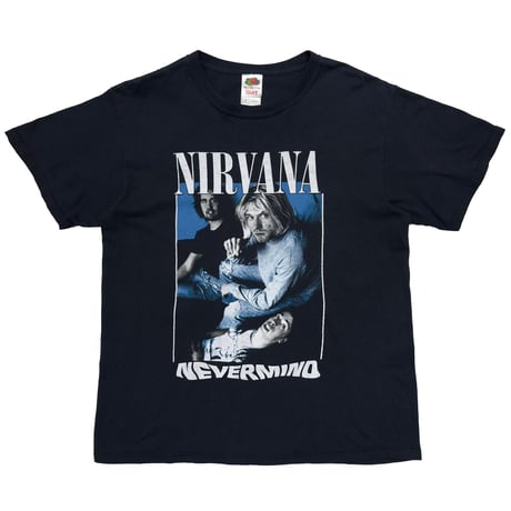 NIRVANA NEVERMIND BOOTLEG MEMBER PHOTO FRUIT OF THE LOOM MEDIUM 6301