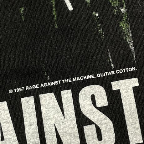 RAGE AGAINST THE MACHINE 1997 NUNS & GUNS BLACK FITS LARGE 0619
