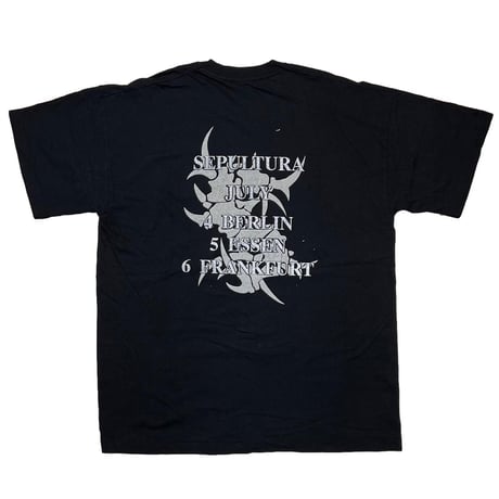 SEPULTURA GERMANY TOUR BOOTLEG FITS XL 7838