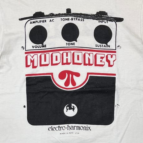 MUDHONEY Superfuzz Bigmuff WHITE HANES LARGE 6848