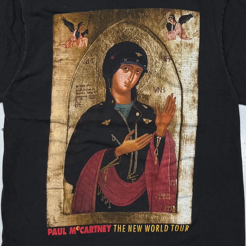 PAUL McCARTNEY THE NEW WORLD TOUR BIKER LIKE AN