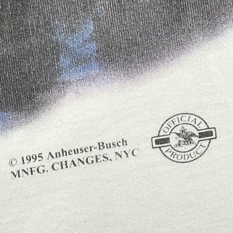 Budweiser 1995 TAKE SOME BACK TO YOUR PAD WHITE CHANGES XL 2696