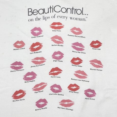 Beauti Control ON THE LIPS OF EVERY WOMAN. WHITE HANES XL 1322