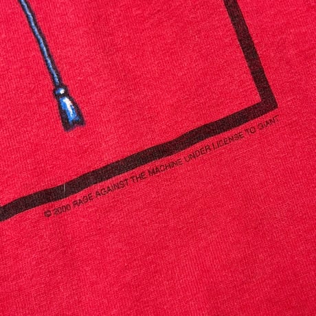 RAGE AGAINST THE MACHINE ZAPATA RED OPTIMA MEDIUM 4654