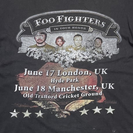 FOO FIGHTERS IN YOUR HONOR UK TOUR XL 8303