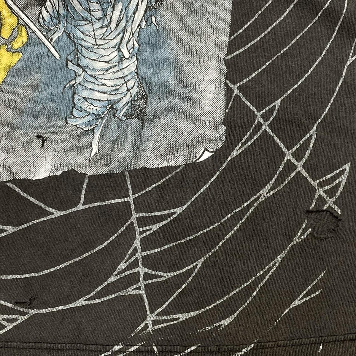 90s llica　スパイダー　総柄　 pushead XL Metallica / メタリカ Tシャツ 総柄Tシャツ スパイダーウェブ
