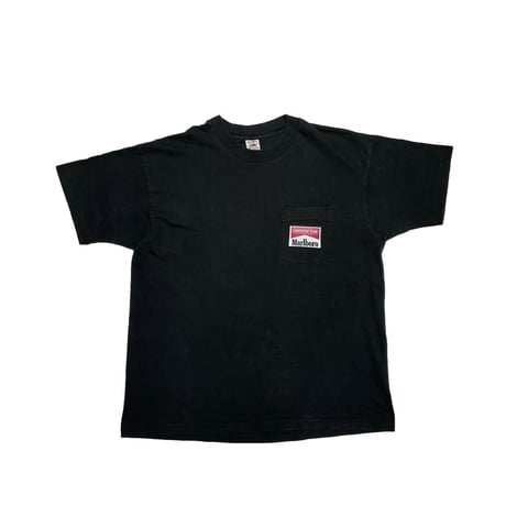 MARLBORO SNAKE PASS POCKET TEE BLACK FRUIT OF THE LOOM XL 0901