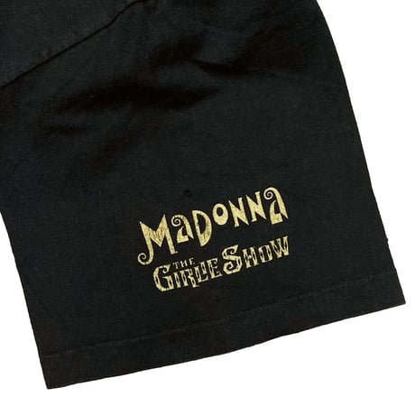 Madonna THE GIRLIE SHOW BACKSTAGE PASS HANES XL 0549
