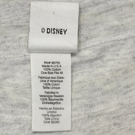 DISNEY VINTAGE DONALD DUCK ASH GRAY FITS XL 3301