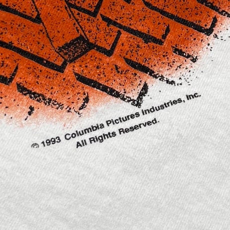 LAST ACTION HERO 1993 MOVIE PROMO BIG MISTAKE WHITE FRUIT OF THE LOOM XL 8903