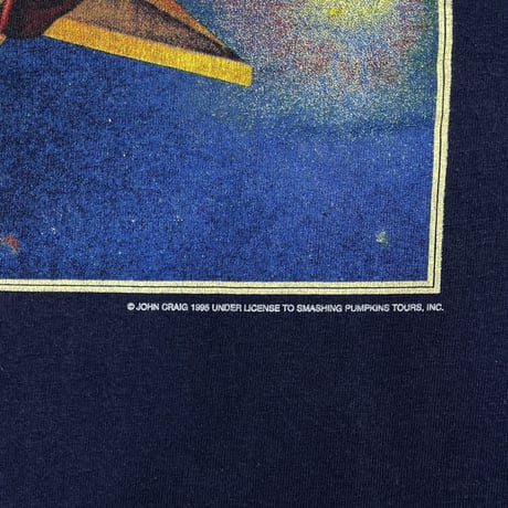 THE SMASHING PUMPKINS 1996 MELLON COLLIE AND THE INFINITE SADNESS NAVY TULTEX XL 2285