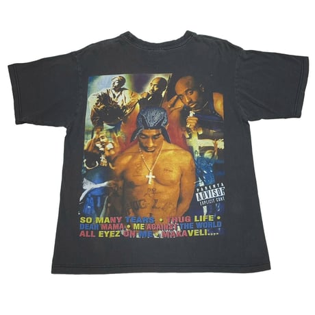 2PAC IN MEMORY OF 2PAC RAP TEE Spender's LARGE 4968