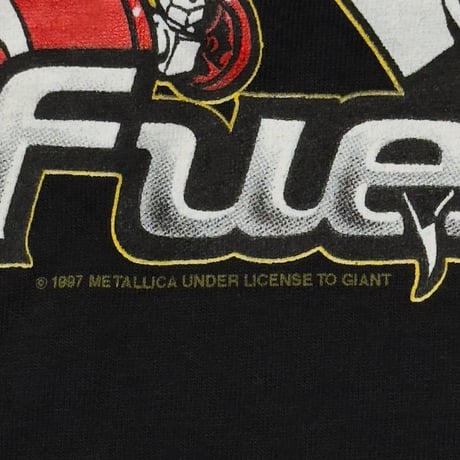 METALLICA 1997 GIMME FUEL LS BLACK MURINA LARGE 1221