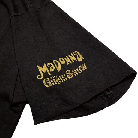 MADONNA THE GIRLIE SHOW BLACK SJM TAG LARGE 5488