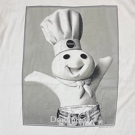 DOUGH BOY 1996 CALVIN KLEIN PARODY WHITE LARGE 7019