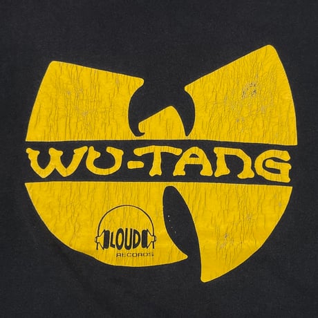 WU-TANG CLAN 1997 FOREVER LOUD RECORDS LOGO TOUCH OF GOLD XL 9590