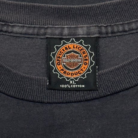 HARLEY DAVIDSON THE HOTTEST SOUND ON THE ROAD ENGINE EMBLEM XL 6133