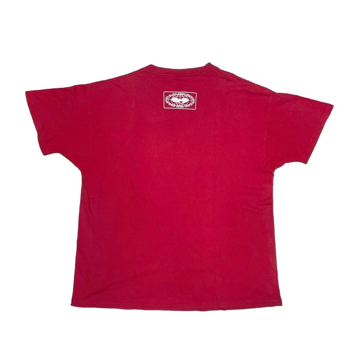 WU-TANG CLAN WU-WEAR INC LOGO TEE RED XL 9254