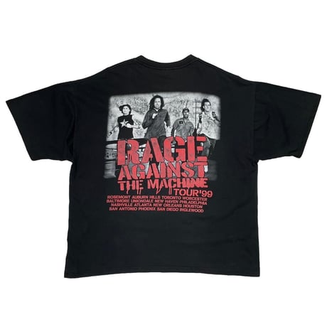 RAGE AGAINST THE MACHINE TOUR '99 JERZEES FITS XL 9292