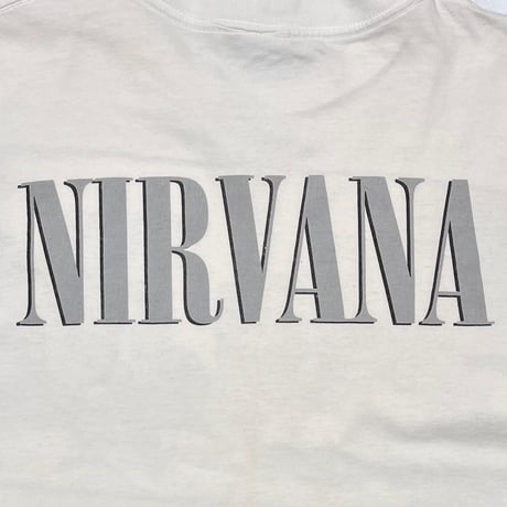 NIRVANA 1996 MEMBER MONOCHROME PORTRAIT WHITE ANVIL LARGE 1803