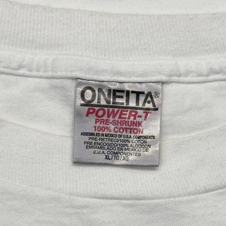 TACO BELL 1998 Welcome to the Chicken Channel WHITE ONEITA XL 8010
