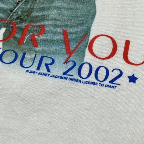 JANET JACKSON ALL FOR YOU WORLD TOUR 2002 M&O XL 6219