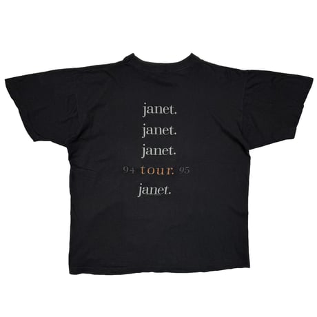 JANET JACKSON 1994-1995 TOUR BLACK FITS XL 6808