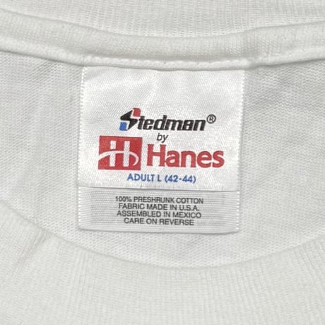 Budweiser MARLIN WHITE Stedman BY Hanes LARGE 4614