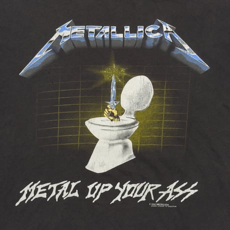 METALLICA METAL UP YOUR ASS FITS XL 5267