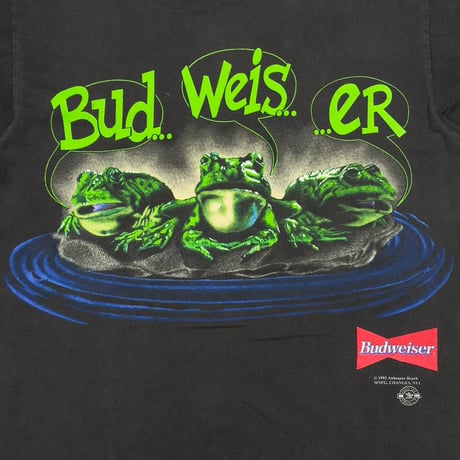 Budweiser 1995 3 FROGS YOUR PAD OR MINE ? CHANGES LARGE 8123