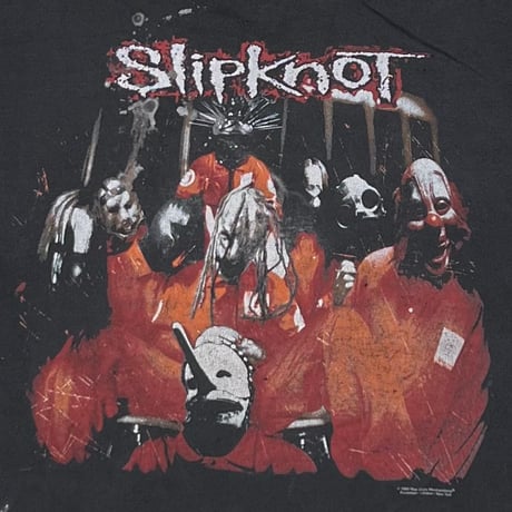 Slipknot 1ST ALBUM RED JUMP SUITS TULTEX LARGE 4834