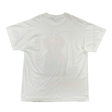 SESAME STREET ELMO SPORT 90's BOOTLEG BOXING TEE WHITE DELTE XL 7502