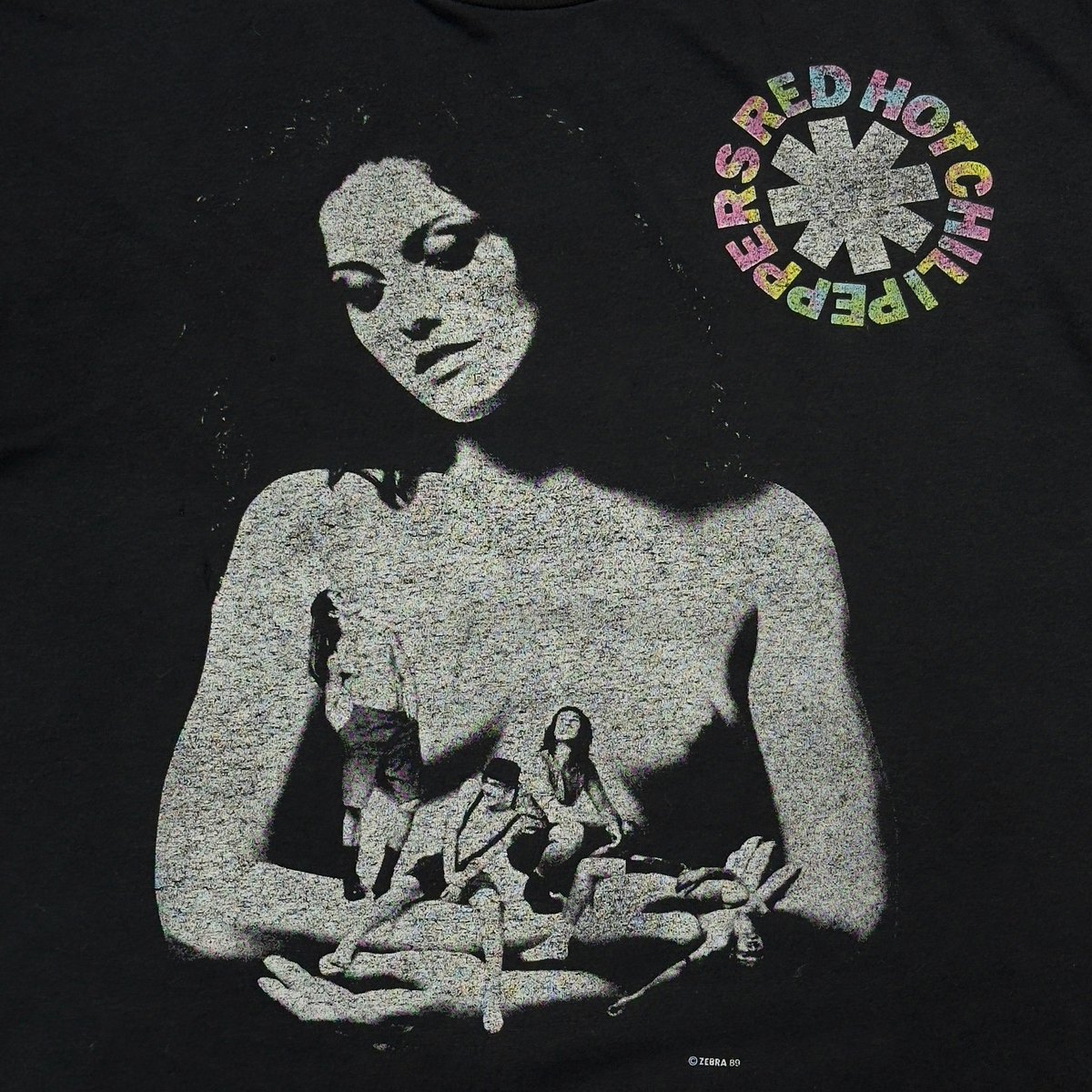 レッチリ ビンテージ Tシャツ 1989 RHCP mother earth L Red Hot Chili Peppers 'MOTHER EARTH TOUR 1989'Tシャツ ANVIL