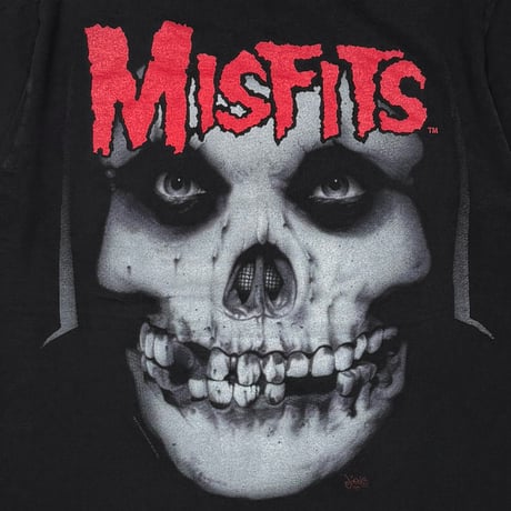 MISFITS SKULL RED TEXT DOUBLE SIDE WILD OATS LARGE 1375