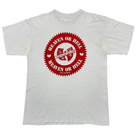 WU-TANG CLAN HEAVEN OR HELL WHITE FITS XL 1839