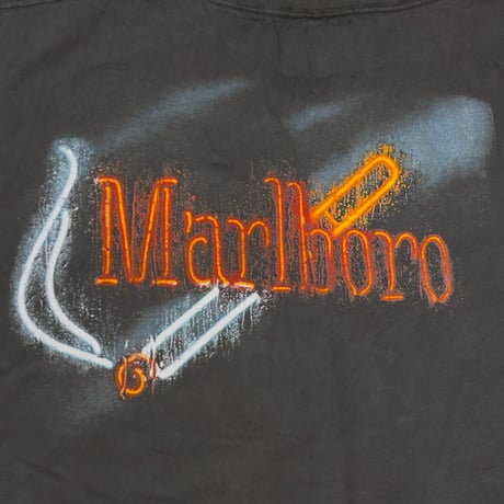 Marlboro SMOKING NEON DESIGN CHACOAL FITS XL 3953