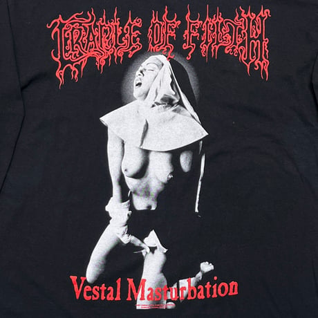 CRADLE OF FILTH Y2K VESTAL MASTURBATION LS GILDAN XL 7677