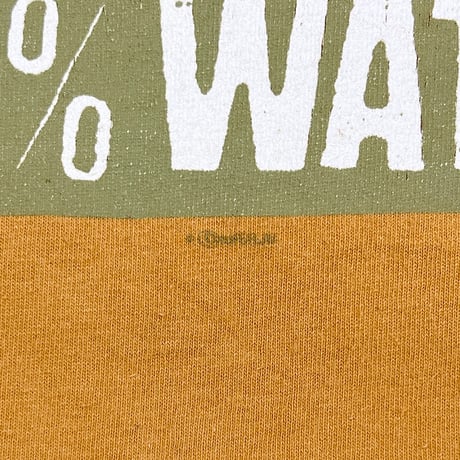 PEARL JAM nervous 70% WATER MUSTARD ANVIL XL 9961