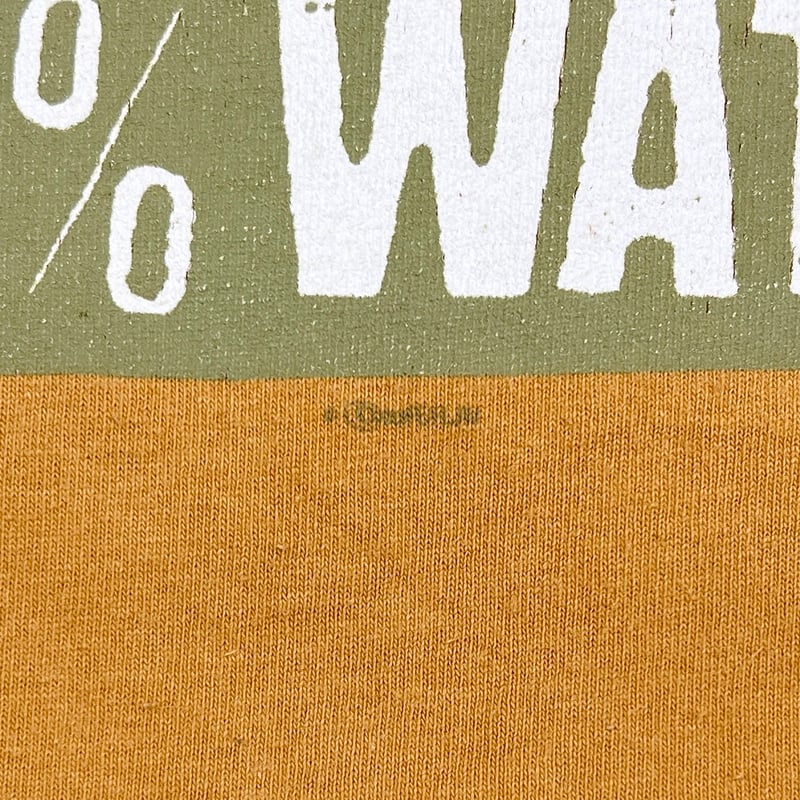 PEARL JAM nervous 70% WATER MUSTARD ANVIL XL 99