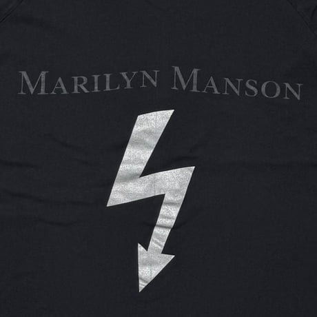 MARILYN MANSON ARROW RAGLAN JERSEY LINE LS WINTERLAND XL 5397