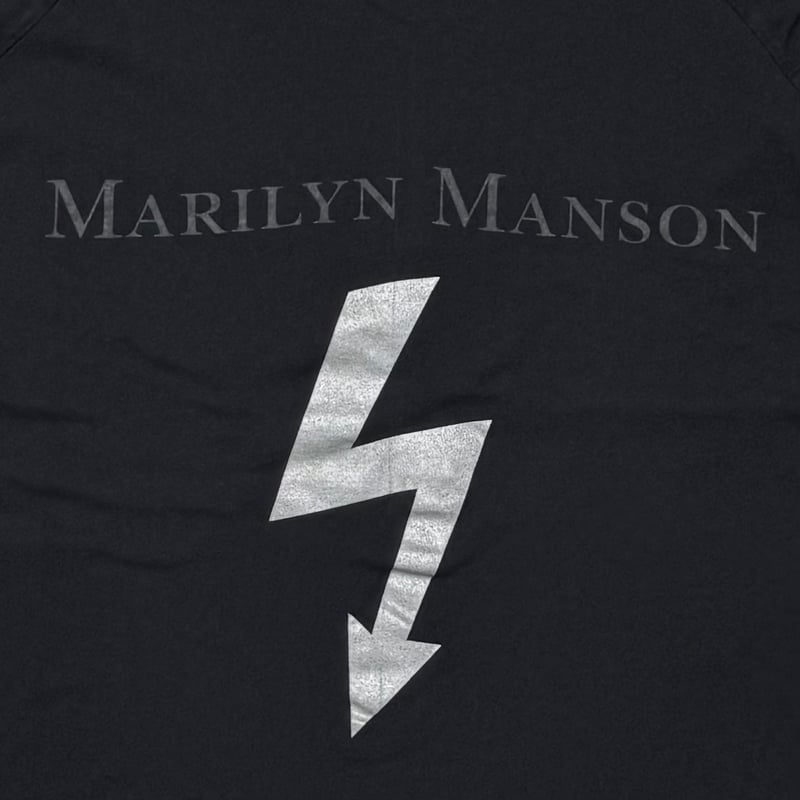 MARILYN MANSON ARROW RAGLAN JERSEY LINE LS WINT