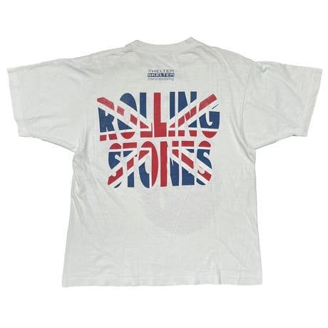 THE ROLLING STONES HELTER SKELTER MERCHANDISING UNION JACK WHITE FITS LARGE 7795