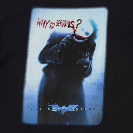THE DARK KNIGHT JOKER WHY SO SERIOUS? DELTA LARGE 1658