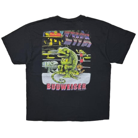 Budweiser CHAMELEON&FROG 1998 LIZARD WRESTLING ASSOCIATION DELTA XL 5229