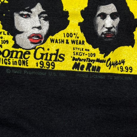 ROLLING STONES SOME GIRLS THE NORTH AMERICAN TOUR 1989 FITS LARGE 2944