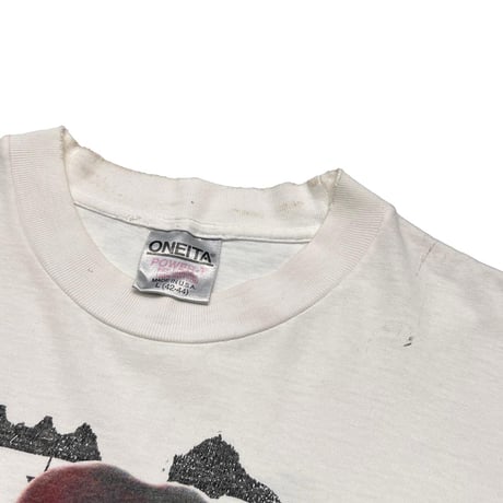 SONIC YOUTH ICE CANDY DOUBLE SIDE WHITE ONEITA LARGE 0860