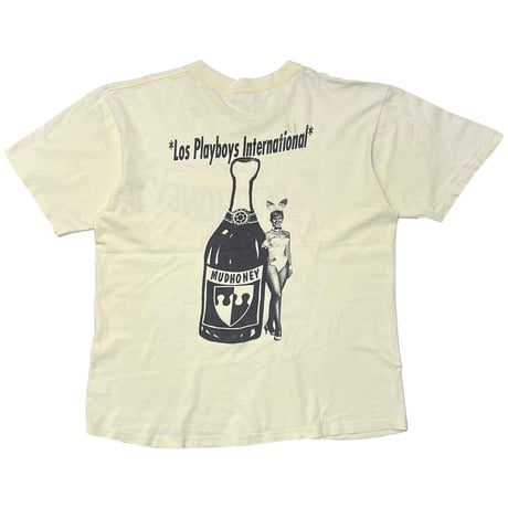 MUDHONEY MARCH TO FUZZ THE NOW SOUND BELTON PALE YELLOW LARGE 6462